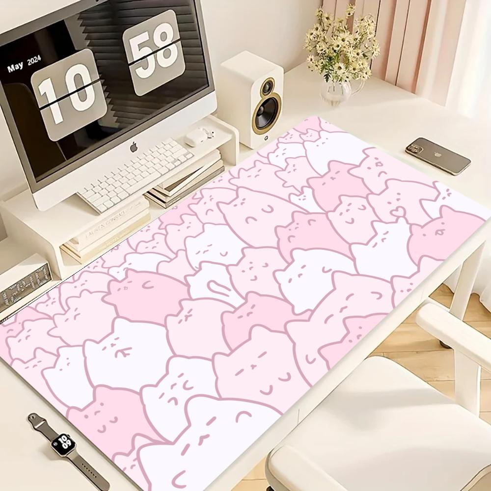 Desk Setup Art - Игровой коврик для мыши, большой настольный
