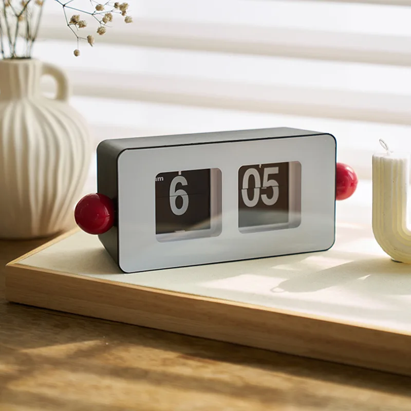 Desk Setup Gadgets - Автоматические часы с перелистыванием страниц, креативные