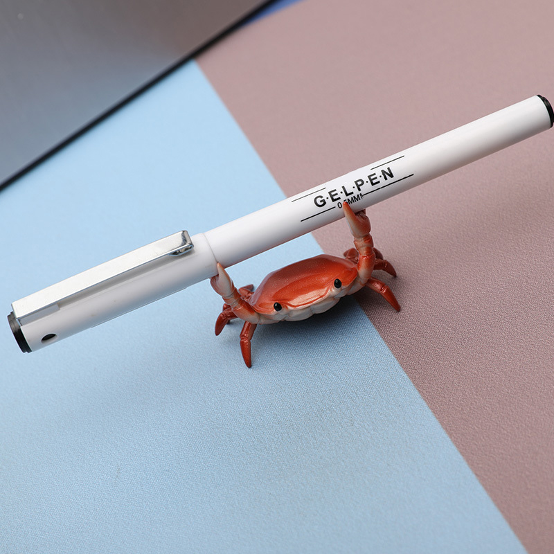 Desk Setup Accessories Aesthetic - Настольный держатель для ручек Funny Crab