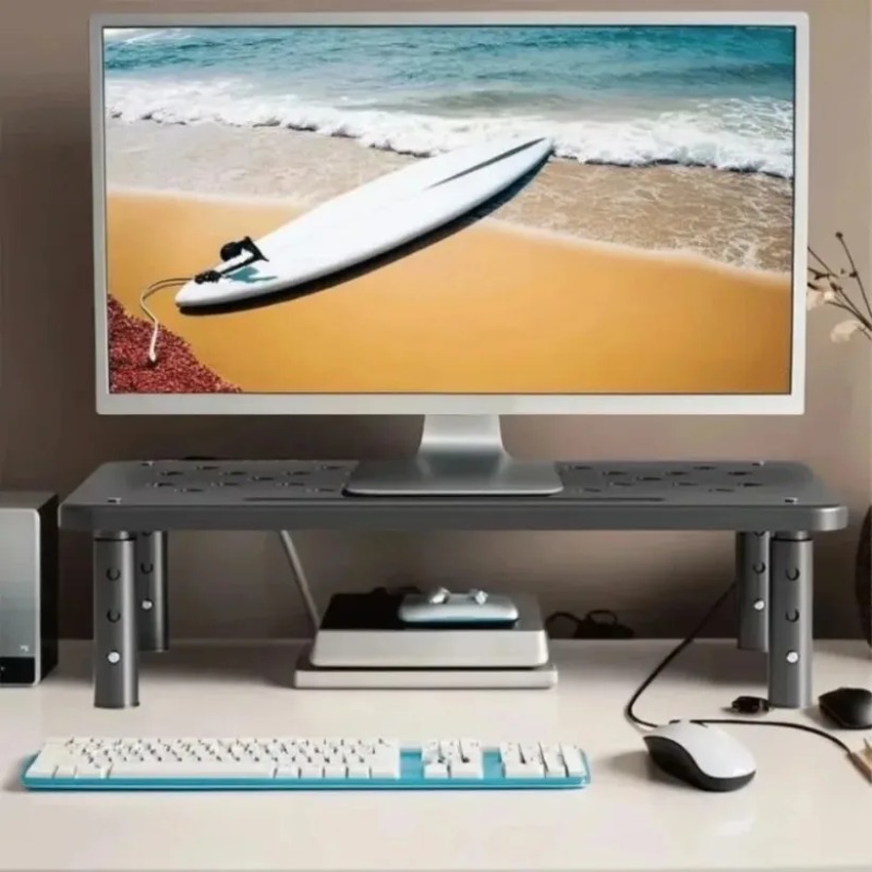 Desk Setup Home - Регулируемая по высоте подставка для монитора,
