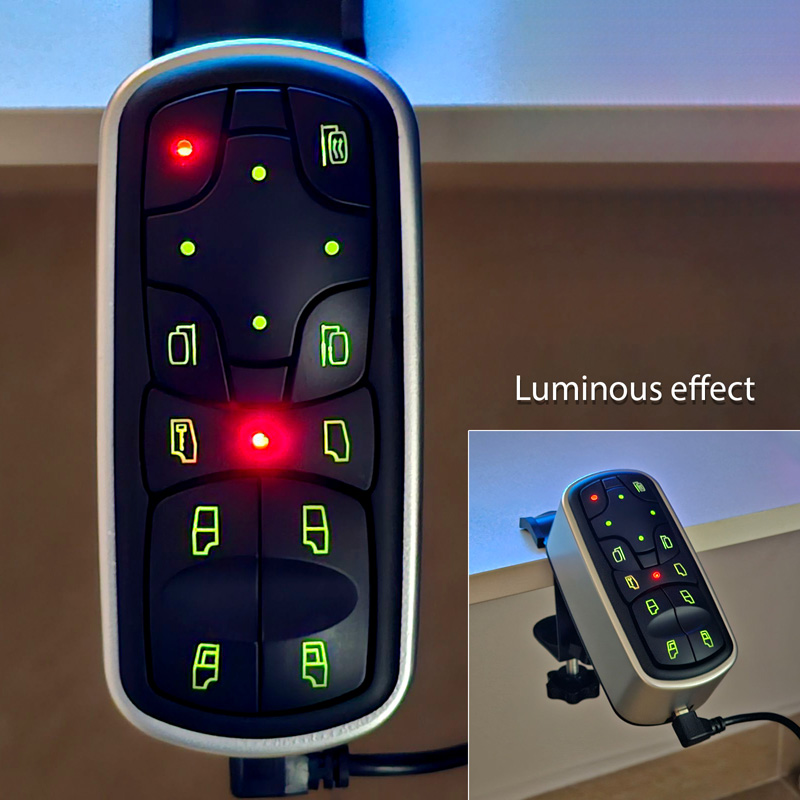 Desk Setup Usb Hub - USB-контроллер для подъема стекол (кнопочная панель)
