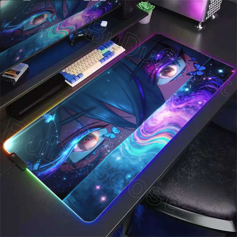 Desk Setup Gaming Pc - Настольный коврик RGB Beautiful Shorekeeper Chisa