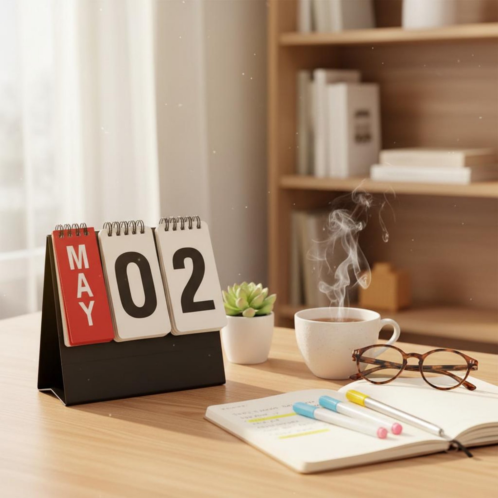 Настольный календарь без дат,  – обзор и цена Desk Setup Gadgets