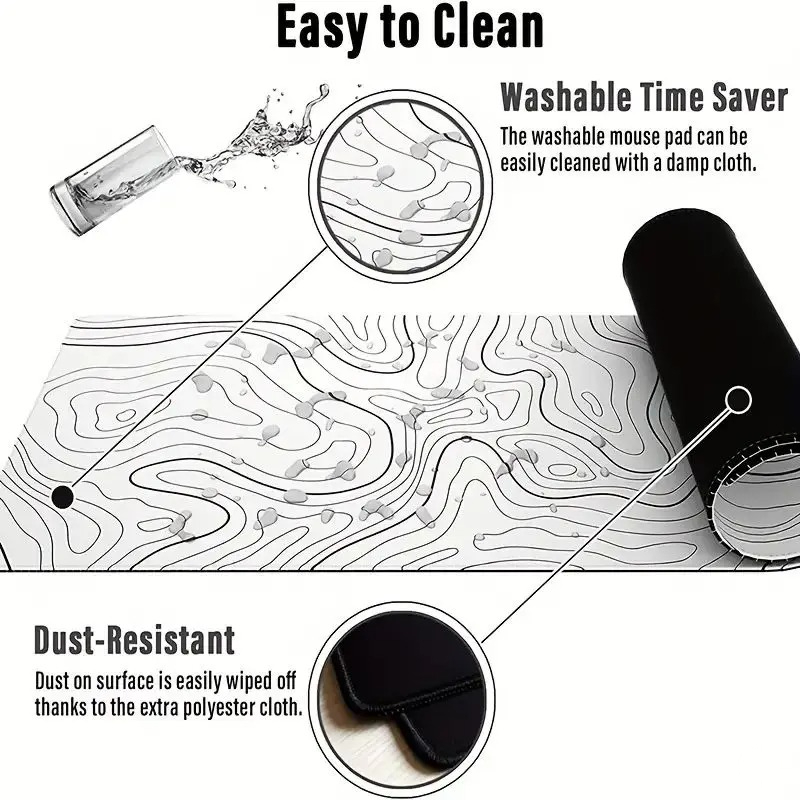 1 шт. большие коврики для мыши – обзор и цена Desk Setup Accessories Aesthetic