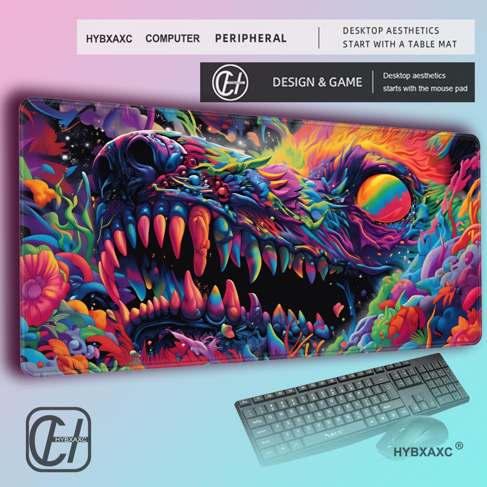 Коврик для стола HYBXAXC «Псих – обзор и цена Desk Setup Art