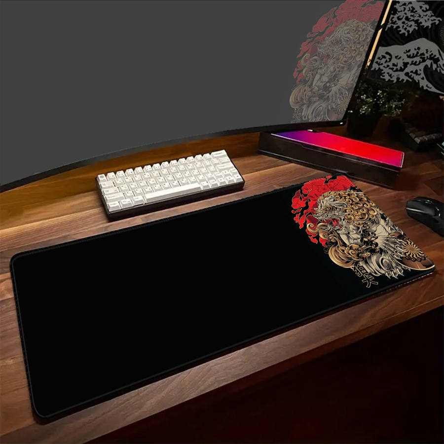 Черный коврик для мыши ONI, бо – обзор и цена Desk Setup Art