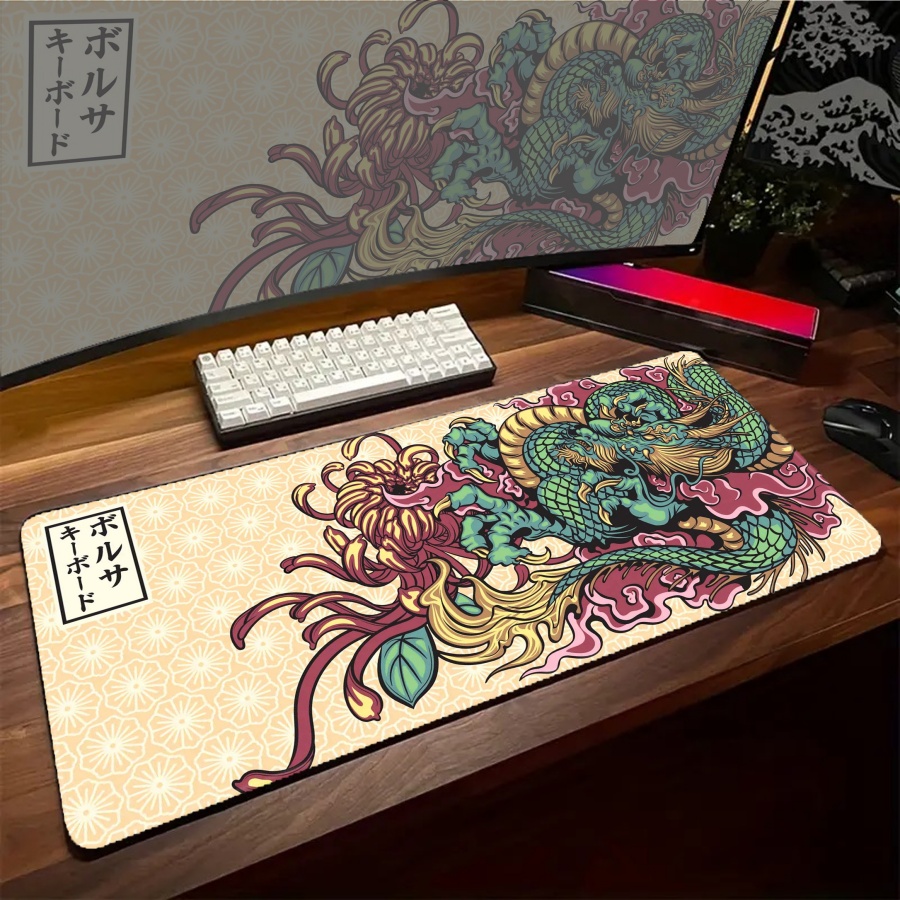 Черный коврик для мыши ONI, бо – обзор и цена Desk Setup Art