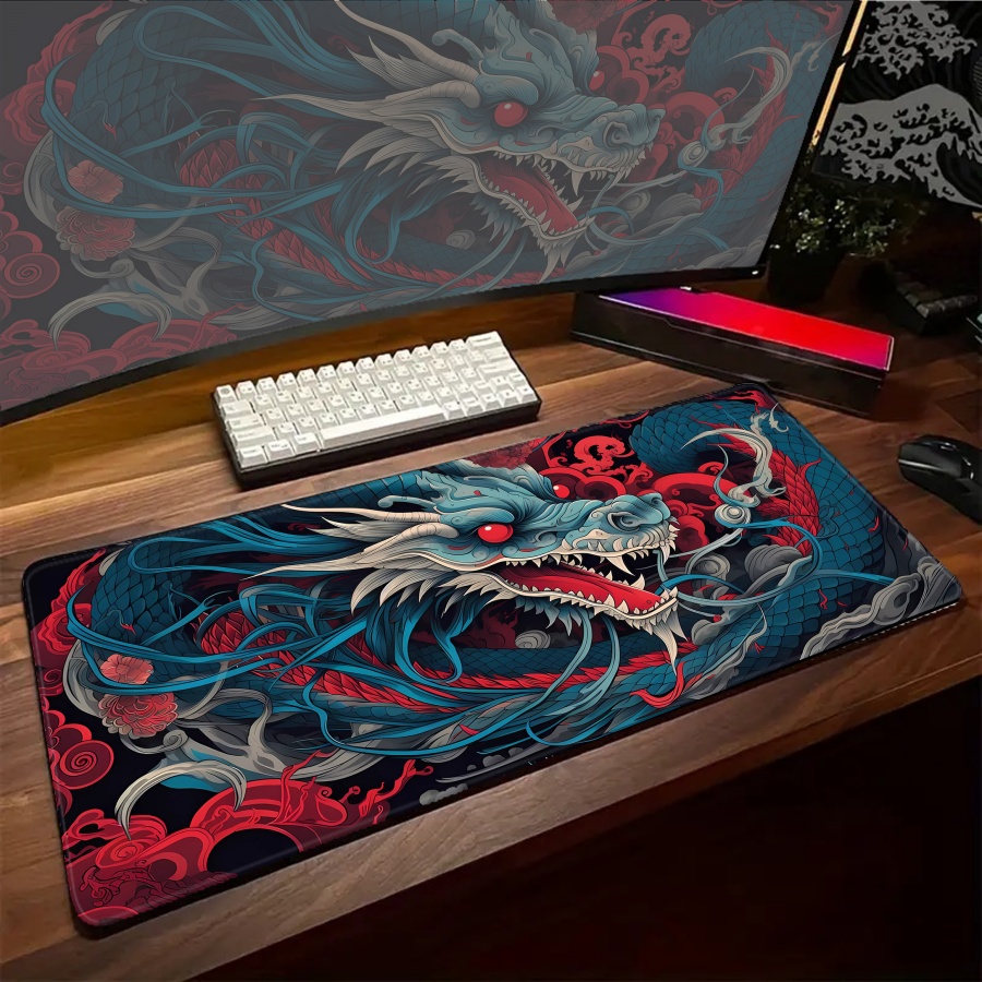 Большой коврик для мыши Kawaii – обзор и цена Desk Setup Gaming Pc