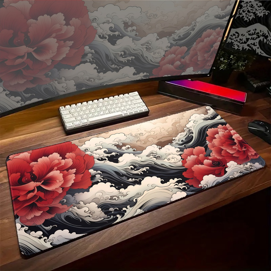 Большой игровой коврик для мыш – обзор и цена Desk Setup Art