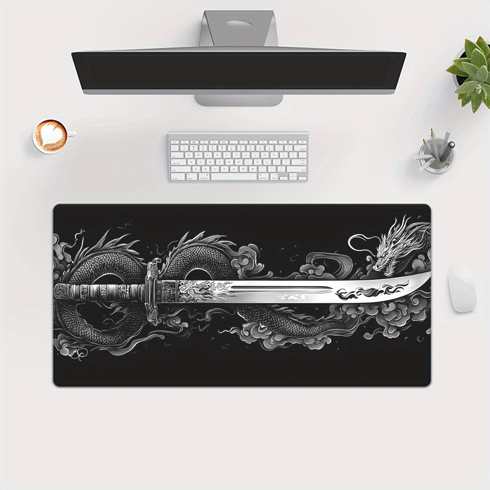 Большой игровой коврик для мыш – обзор и цена Desk Setup Katana