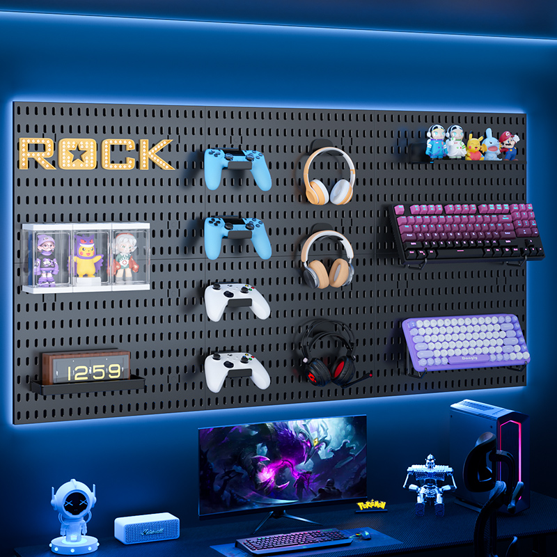 Перфорированная доска игрового – обзор и цена Desk Setup Accessories Aesthetic