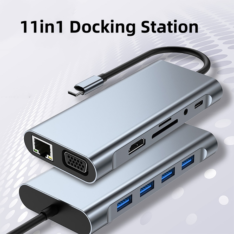Док-станция для ноутбука 11-в- – обзор и цена Desk Setup Usb Hub