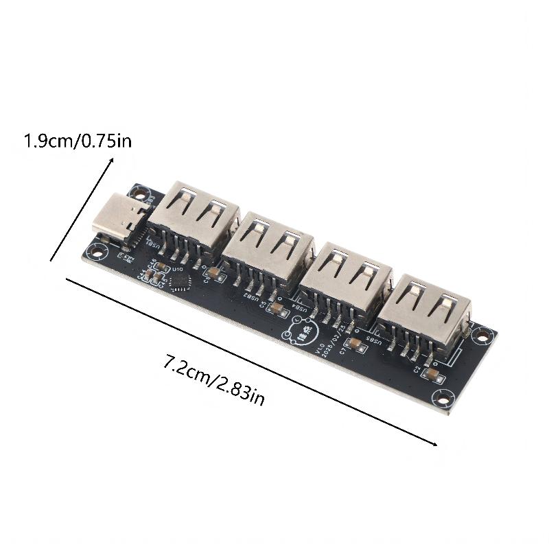 USB 2.0 хаб с 4 портами, модул – обзор и цена Desk Setup Usb Hub